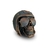 Escultura Crânio Aviador Enfeite Em Cerâmica Bronze Envelhecido Ornamental na internet