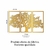 Quadro De Parede Conjunto De Arte Árvore Da Vida 3mm 45x75 Dourado na internet