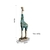 Escultura Girafa Africana Moderna Azul Fosco Adornada De Pedrarias na internet