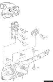 Faro Trasero Izquierdo Original Seat Cordoba I Berlina - comprar online