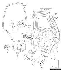 Burlete De Puerta Trasera Derecha Vw Polo 97-02 - comprar online