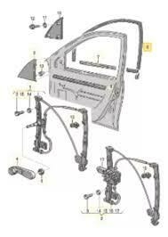 Guia Ventanilla Delantera Derecha Seat Cordoba Ibiza 93-02 en internet
