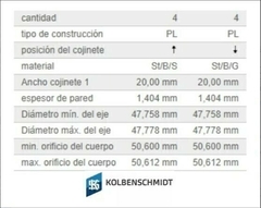 Jgo Cojinetes De Biela Ks - Audi A3 A4 A6 en internet