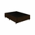 Base Cama Box Casal Suede Marrom 138X188X40