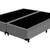 Base Cama Box Casal Suede Cinza Bipartido 138X188X40 - comprar online