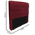 Cabeceira King Size Suede Vermelho 193cm Estofada Capitone Madrid para cama box - comprar online