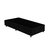 Base Cama Box Solteiro Suede Preto 88X188X40