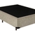 Base Cama Box Casal Suede Bege 138X188X40 - comprar online