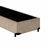 Base Cama Box Solteiro Suede Bege 88X188X40 - comprar online