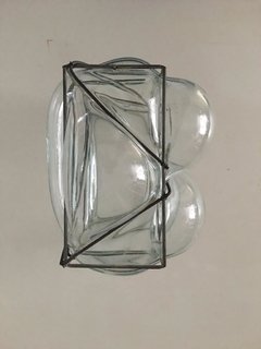 Blown Glass Transparente Geometrica Rectangular - Arq. Gustavo Moreno - buy online