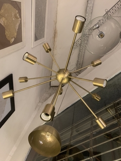 Sputnik 7 luces ø55 cm NEGRO - comprar online