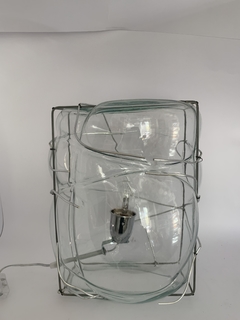 Blown Glass Transparente Geometrica Rectangular 3 GRANDE - Arq. Gustavo Moreno en internet