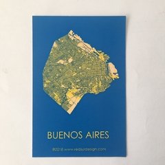 MAPAS DE BUENOS AIRES AZUL AMARIILO. Arq. Laura P. Arizmendi - buy online