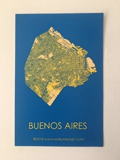 MAPAS DE BUENOS AIRES AZUL AMARIILO. Arq. Laura P. Arizmendi on internet