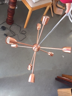 Sputnik 7 luces ø55 cm DORADO MATE - buy online