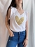 Musculosa VOLADITO - CORAZÓN glitter - comprar online