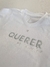 Remera QUERER ES CUIDAR - Plata en internet