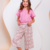 Conjunto Pantacourt e Blusa Infantil - Floral