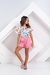 Conjunto Infantil Feminino Blusa com Botões - Abelhas na internet