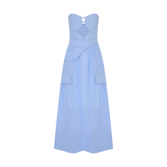 Vestido Aia Azul - comprar online