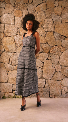 Vestido Must Have Tweed Cinza - loja online