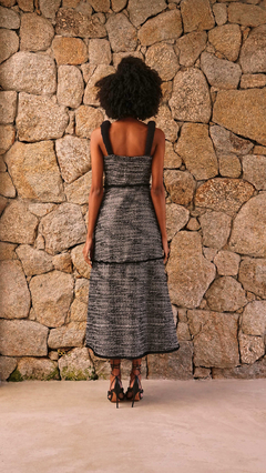 Vestido Must Have Tweed Cinza