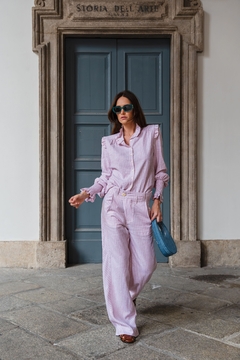 Camisa Amalfi Rosa - comprar online