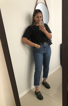 Calça Jeans Mom