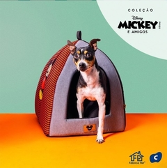 Cabana listra preta mickey Fábrica Pet - Hello Patas