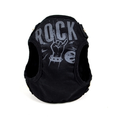 Peitoral com guia rock preto - comprar online