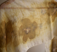 Cotton Flower and Casuarina Silk Scarf on internet