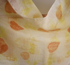 Eucaliptus and Clerodendron Silk Scarf on internet