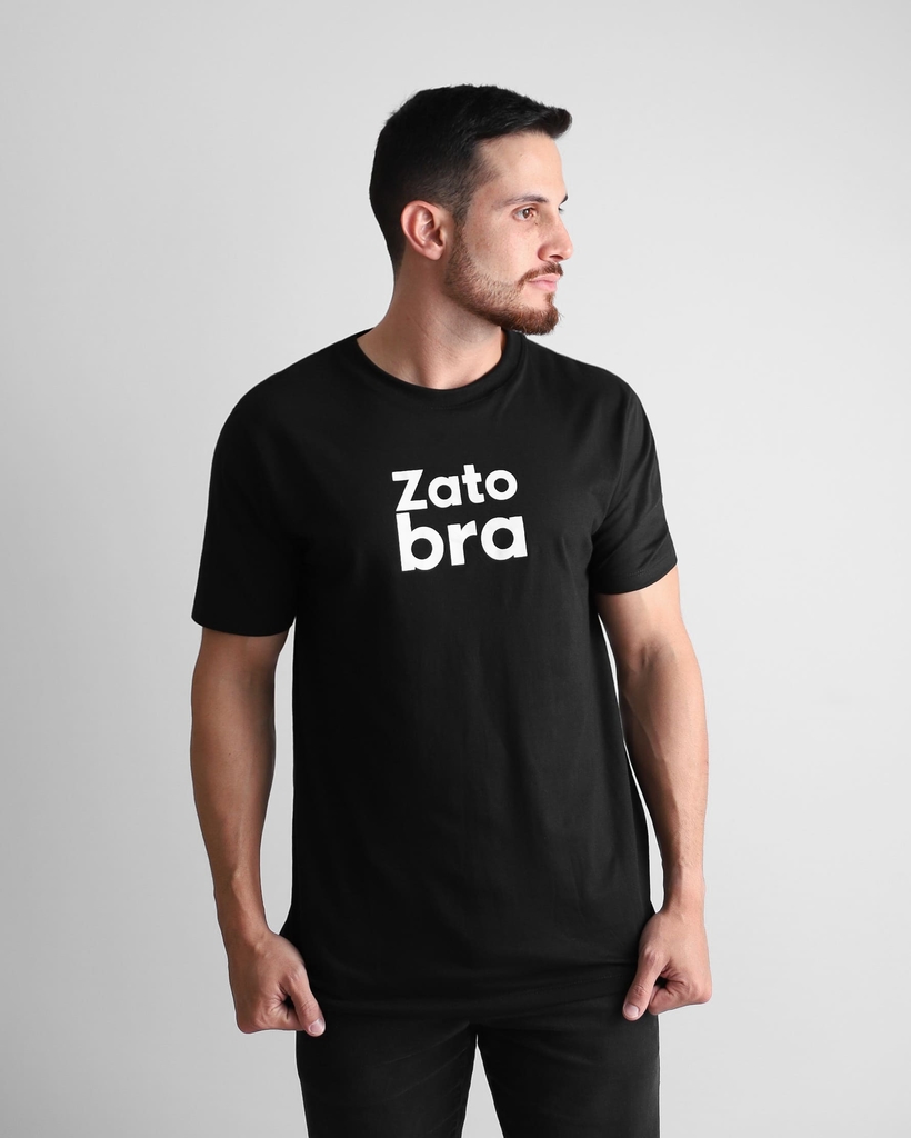 Camiseta oversized branca Zatobra