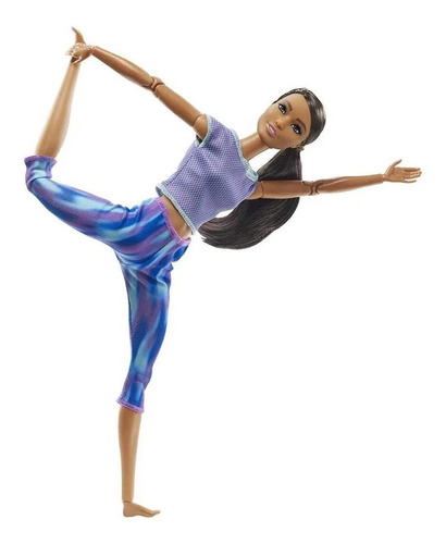 Boneca Barbie Made To Move - Yoga- 03 Modelos .