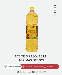 Aceite Girasol Lagrimas Del Sol 1.5Lt