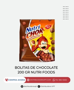 Bolitas De Chocolate 200Gr Nutrifoods