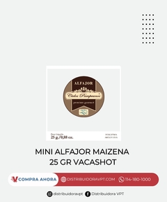 Mini Alfajor Vacashot Maizena 25Gr Jalab Israel