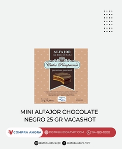 Mini Alfajor Vacashot Choco Negro 25Gr Jalab Israel