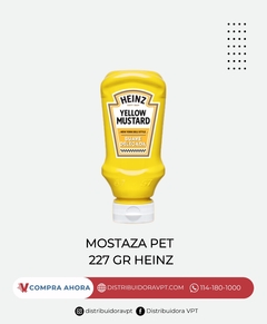 Mostaza Heinz PET 227gr