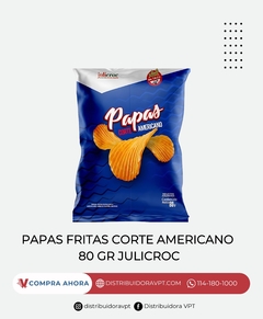 Papas Corte Americano 80Gr Kosher Parve Julicroc