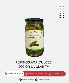 Pepino Agridulce 200Gr La Clarita