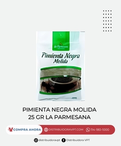 Pimienta Negra Molida 25Gr La Parmesana