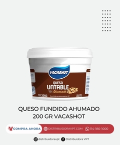 Queso Fundido Ahumado Vacashot 200Gr