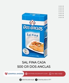 Sal Dos Anclas Fina 500Gr Caja