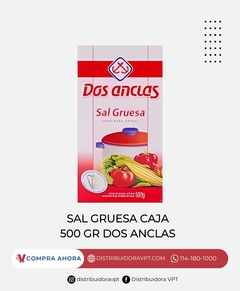 Sal Dos Anclas Gruesa 500Gr Caja