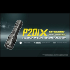 Lanterna Nitecore P20iX USB-C 4000 Recarregável Lúmens com Bateria 5000mAh na internet