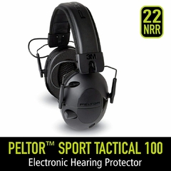 Abafador Eletrônico Peltor Sport Tactical 100 na internet