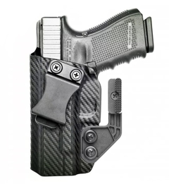 Coldre kydex Fibra de Carbono Glock g19 g19x g25 - comprar online