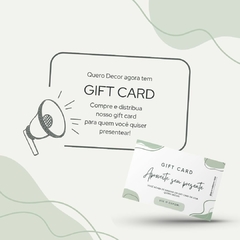 Gift Card Quero Decor