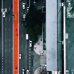 Placa decorativa Avenida em São Paulo - comprar online